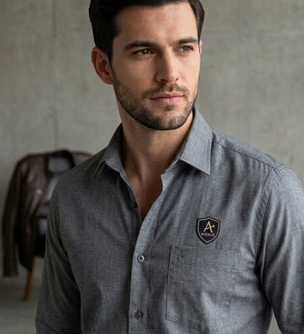 Arrow Shirt-Grey