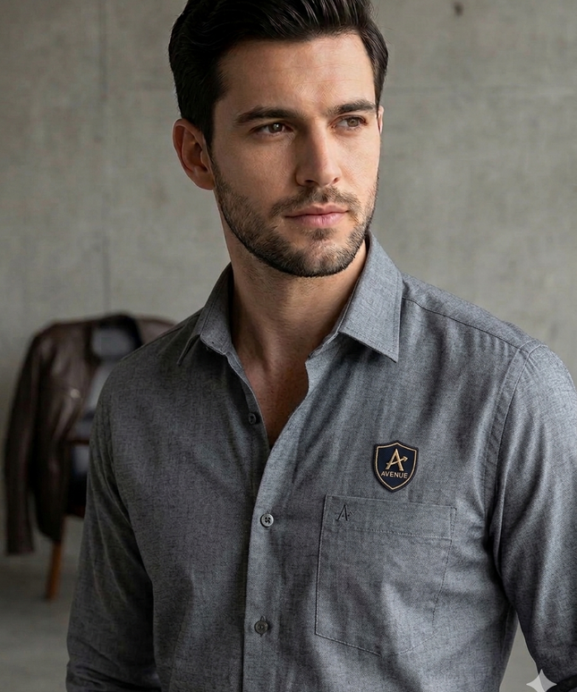 Arrow Shirt-Grey