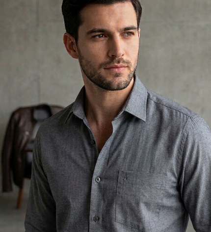 Arrow Shirt-Grey