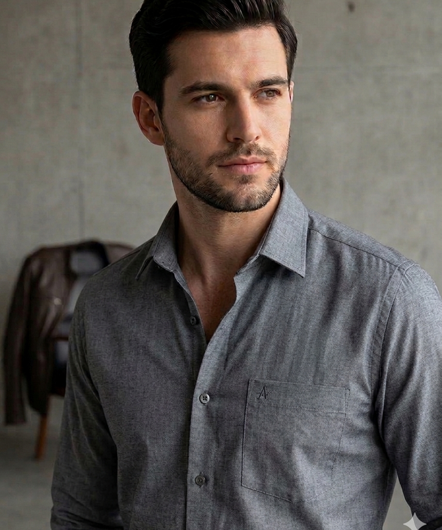 Arrow Shirt-Grey