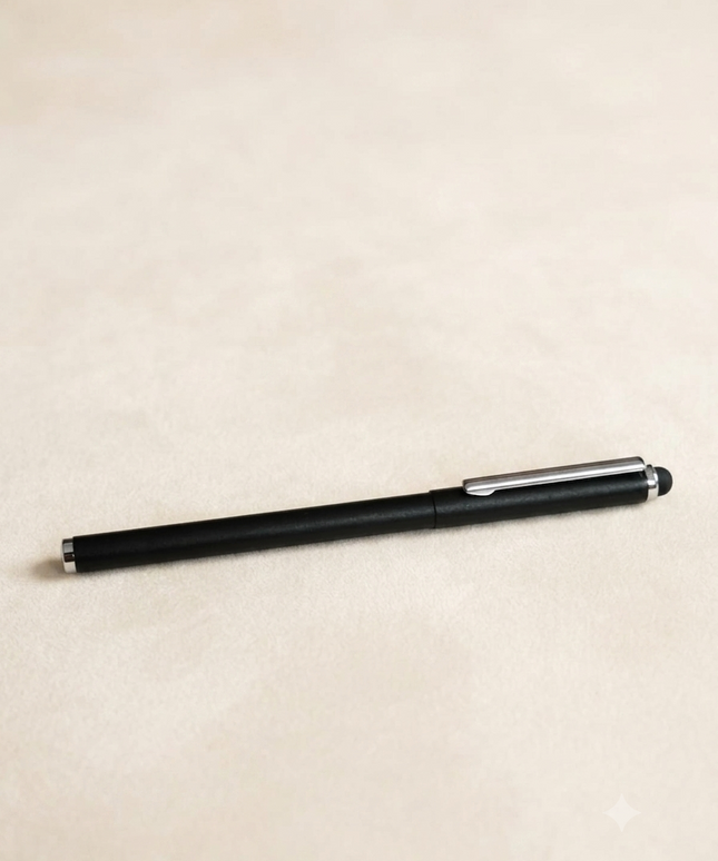 Submarine Engraved Magnet Touch Black Ball Pen