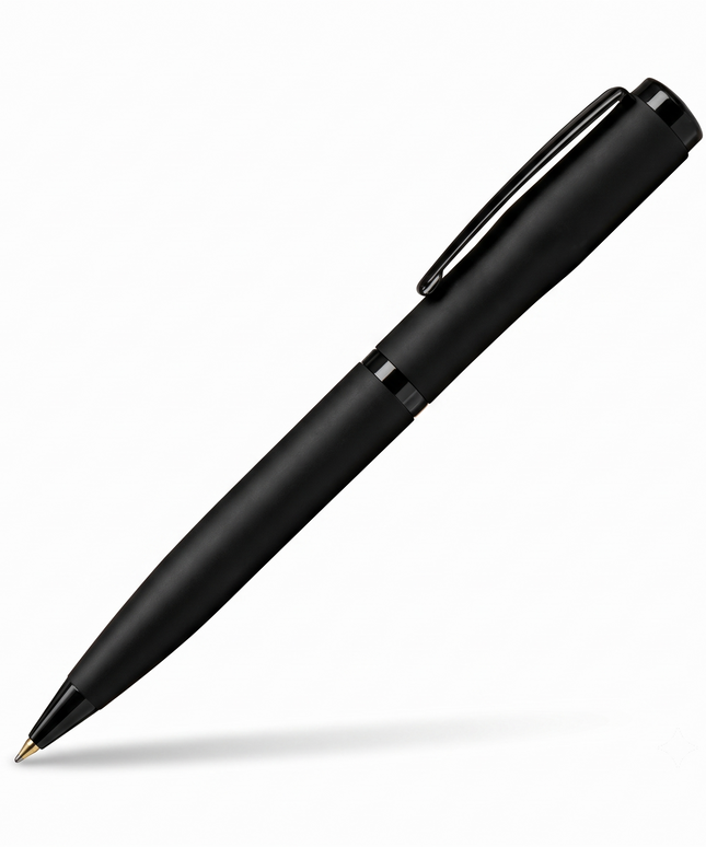 Submarine Cap Gemini Full Black Ball Pen