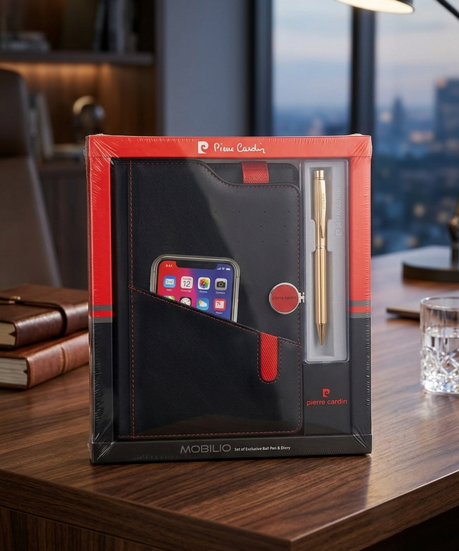 Pierre Cardin Mobilo Combo Pen Diary Set