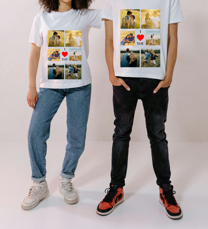 White T-shirt Round Neck