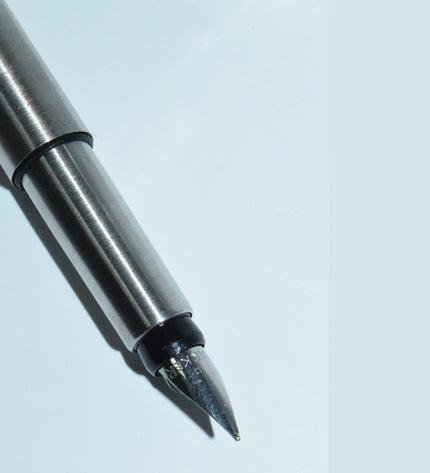 Parker Vector Matte Black Fountain Pen With Chrome Trim-Fine