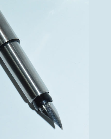 Parker Vector Matte Black Fountain Pen With Chrome Trim-Fine