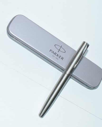 Parker Frontier Stainless Steel Roller Ball Pen