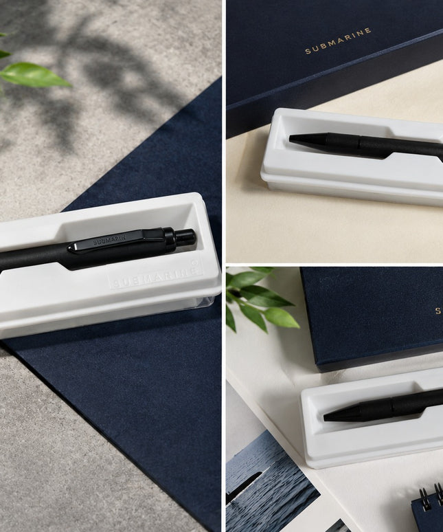 Submarine Engraved Raven Ball Pen