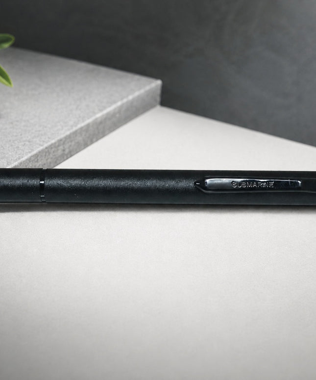 Submarine Engraved Raven Ball Pen