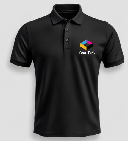 Classic Breathable Polo T-Shirt — Customizable Unisex