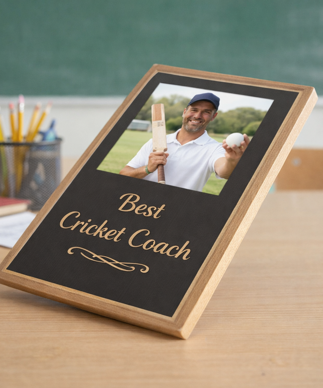Wooden Plaque Vertical