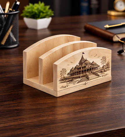 Wooden Envelope Stand