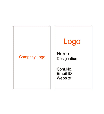 Vertical Business Cards