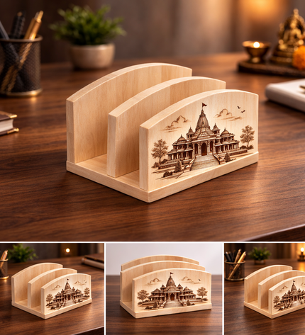 Wooden Envelope Stand