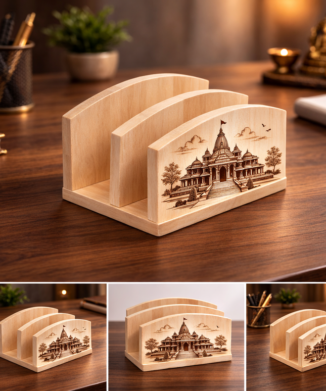 Wooden Envelope Stand