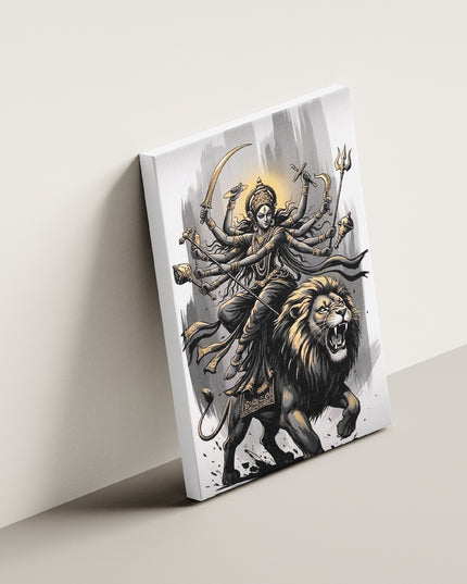 Canvas Print 24 X 32 Inches (With Wooden Frame)