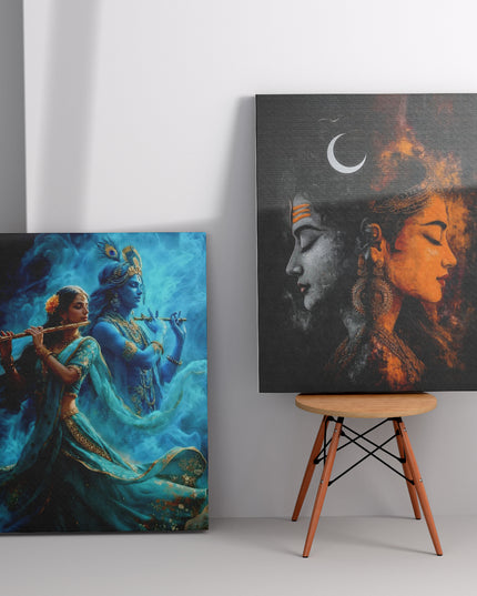 Canvas Print 24 X 32 Inches (With Wooden Frame)