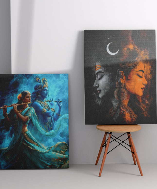 Canvas Print 24 X 32 Inches (With Wooden Frame)