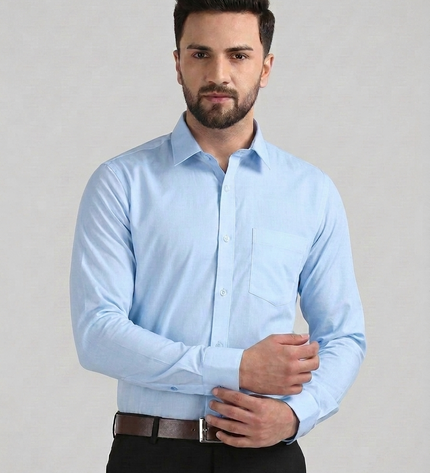 US Polo Assn. Formal Shirt-Sky blue
