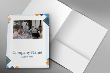 Premium custom presentation folder printing – PrintVenue India