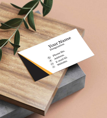 Front and Back-classic bussines card