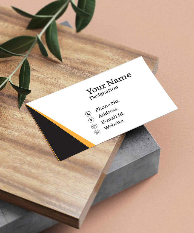 Front and Back-classic bussines card