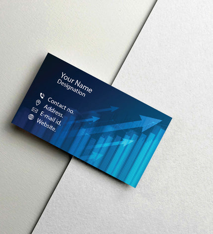 Premium bussines card-Stock Market