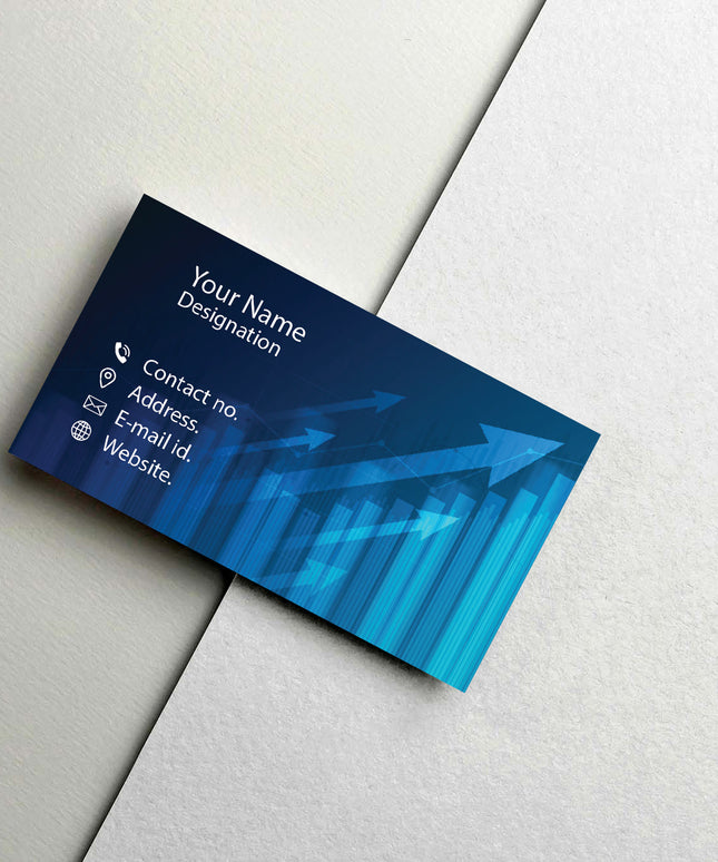 Premium bussines card-Stock Market