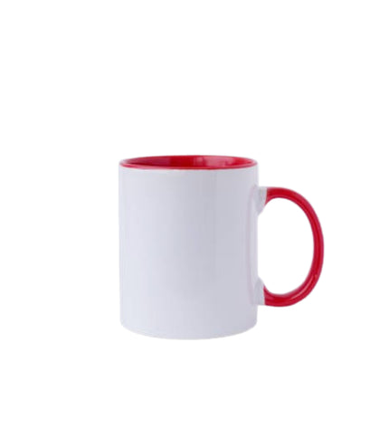 Red DuoTone Photo Mug