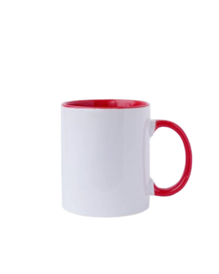 Red DuoTone Photo Mug