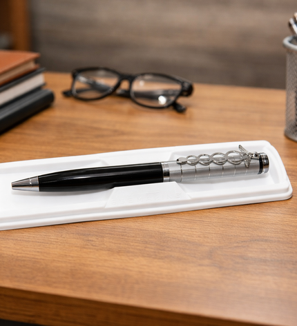 Submarine Doctor Silver Clip-Ball Pen